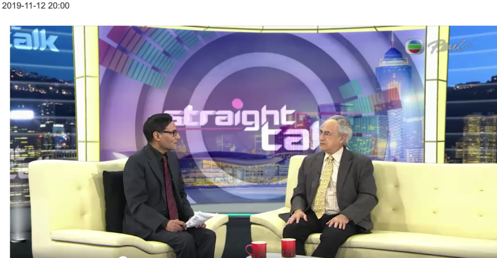 Dr Zweig on TVB Straight talk